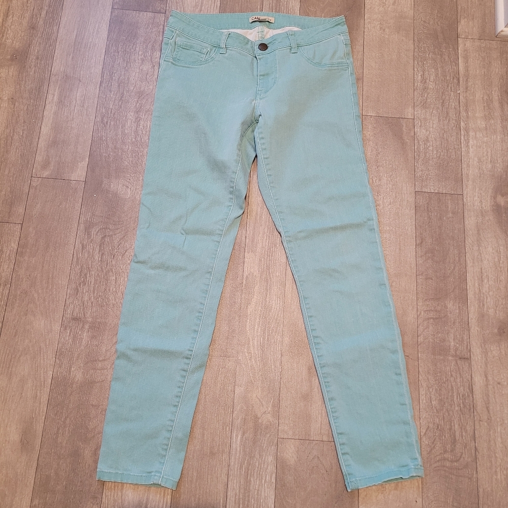 Cabi Jeans Size 4 Womens Mint green